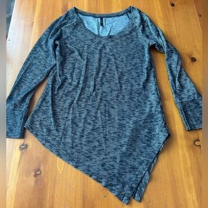 Savvi Asymmetrical Long Sleeve